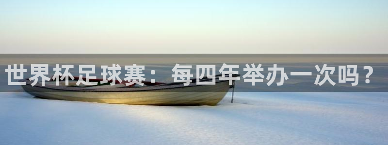 星空综合体育：世界杯足球赛：每四年举